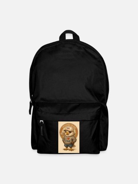 Eagle I Love USA - Backpack - black