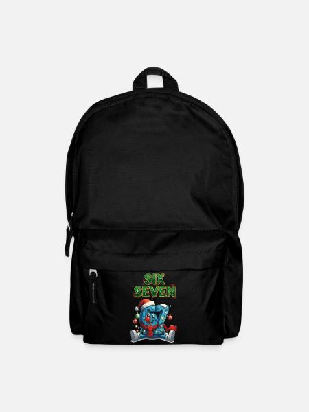 67 Six Seven Weihnachten 6 7 meme - Rucksack - Schwarz