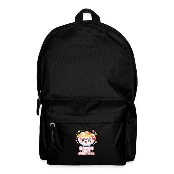 Ramen fixes everything - Rucksack - Schwarz - Vorne