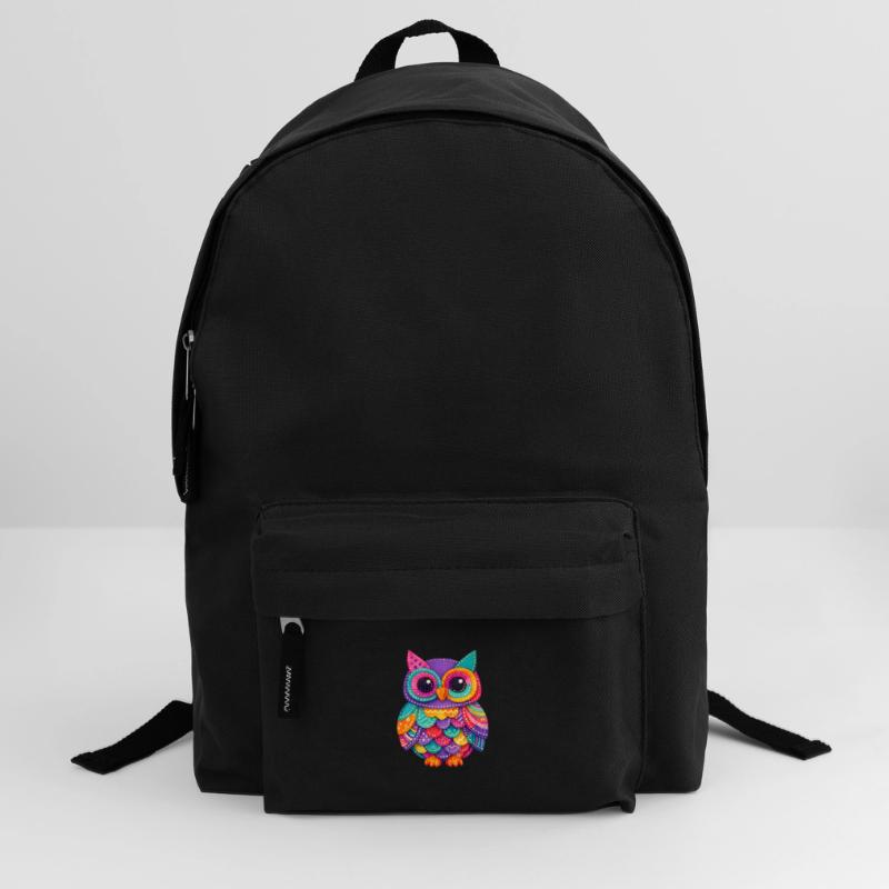Patchwork Owl Magic Backpack