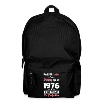 Née en 1976 – Frôler la perfection  - Sac à dos - noir - Devant