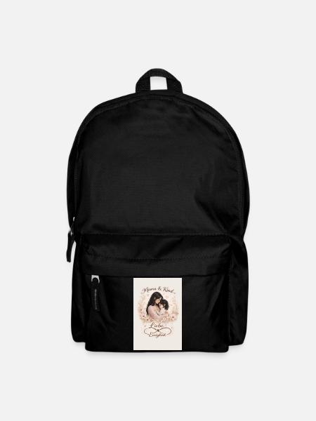 Eternal Love Mother and Child - Backpack - black