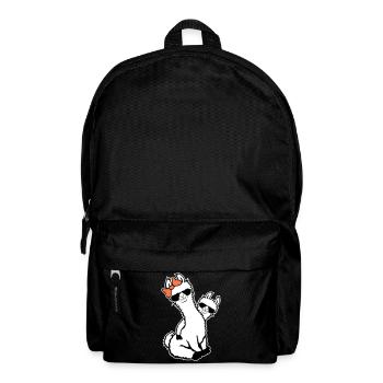 2 Llamas Mom Kid Cool Mom Sunglasses Mom - Backpack - black - Front
