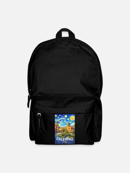 Palermo, Italien - Rucksack - Schwarz