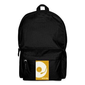 Affiche de platine Drop The Needle - Sac à dos - noir - Devant