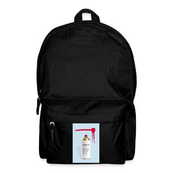 Street Art Definition Spray Can Design - Rucksack - Schwarz - Vorne
