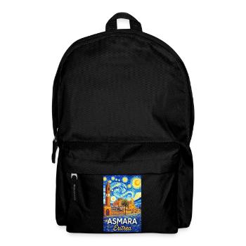Asmara Eritrea Sternenstadt - Rucksack - Schwarz - Vorne