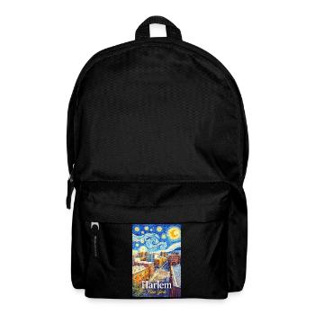 Harlem Night City Star Style - Backpack - black - Front