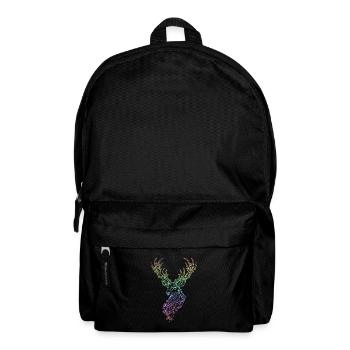 Deer Rainbow - Backpack - black - Front