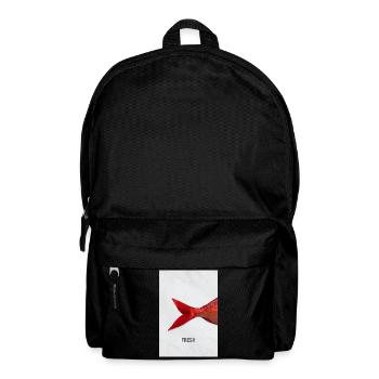 Fresh Fish Minimal Design Modern - Backpack - black - Front