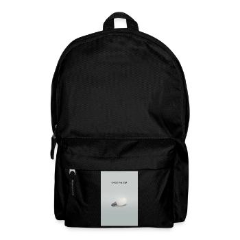Crack The Idea Minimal Poster Design - Backpack - black - Front