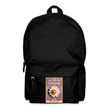 Tu es mon rayon de soleil Pop Art - Sac à dos - noir - Devant