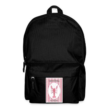 Screwster Lobster t-shirt rétro drôle - Sac à dos - noir - Devant