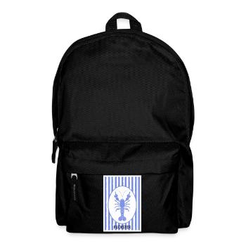 Sweat minimaliste drôle de Fuckster Lhomer - Sac à dos - noir - Devant