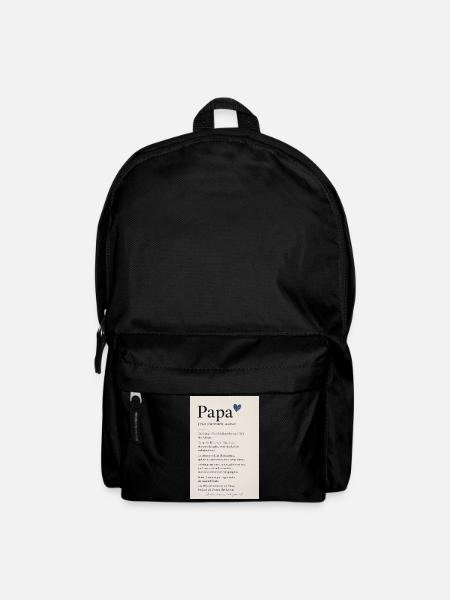 Danke Papa - Rucksack - Schwarz