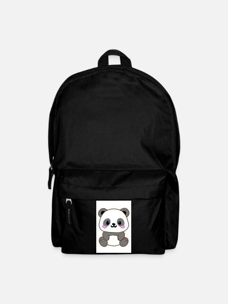 Kawaii Panda - Rucksack - Schwarz