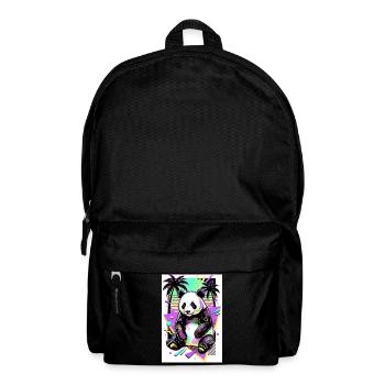 Panda - Rucksack - Schwarz - Vorne