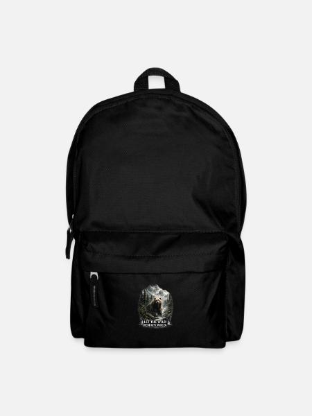Grizzly Bear – Wilderness & Nature Conservation - Backpack - black