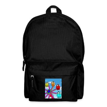 Funfair remunerated amusement park - Backpack - black - Front