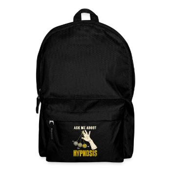 Ask me about hypnosis - Backpack - black - Front