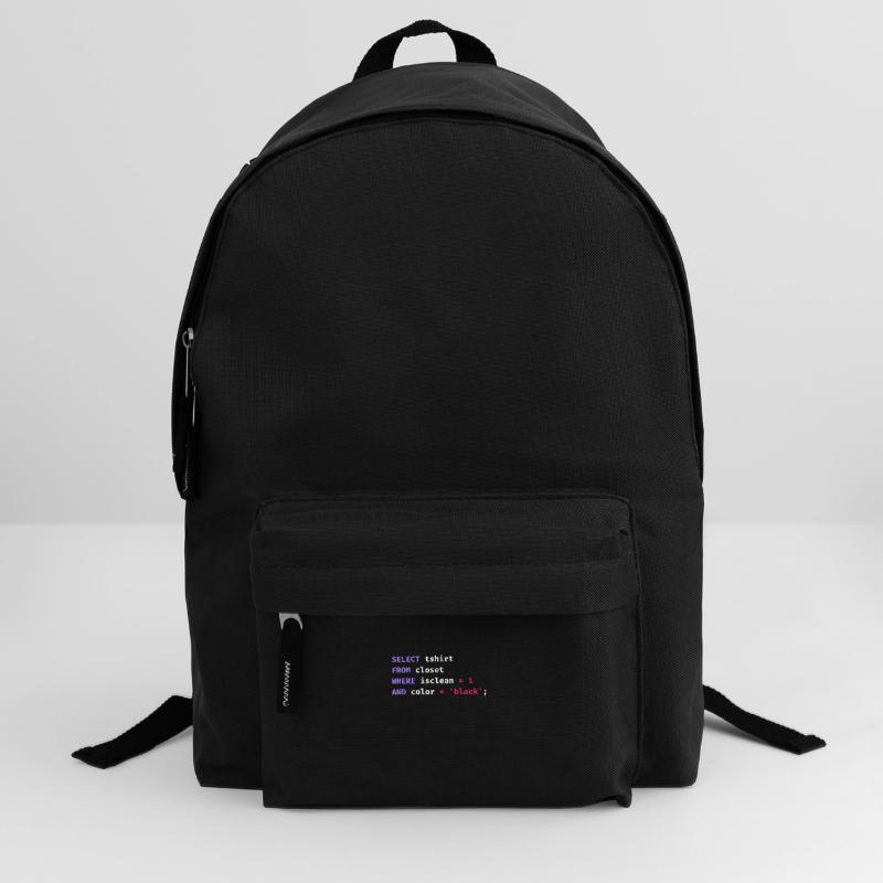 Programmierer Datenbank Wissenschaft Software Coder Lustig Rucksack