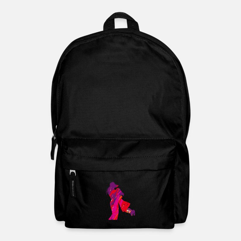 Mutter Tochter abstrakt Geschenk - Rucksack - Schwarz