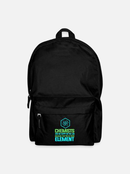 Chemie Chemiker Chemielehrer - Rucksack - Schwarz