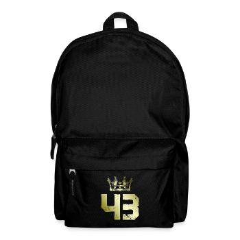 43 Number crown - Backpack - black - Front