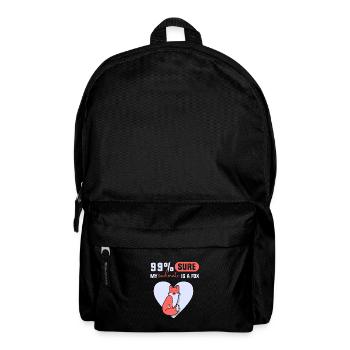 99% sure my soulmate is a fox - Rucksack - Schwarz - Vorne