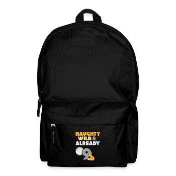 9 Jahre Geburtstag Junge Mädchen Fuchs - Rucksack - Schwarz - Vorne