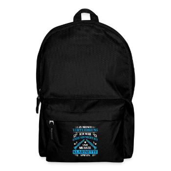 Klarinette Klarinettenspieler Klarinettist - Rucksack - Schwarz - Vorne