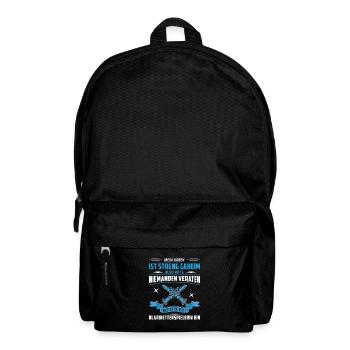 Klarinette Klarinettenspieler Klarinettist - Rucksack - Schwarz - Vorne