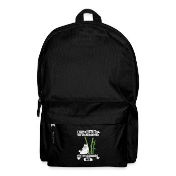 Panda Kita Kindergarten 2023 - Rucksack - Schwarz - Vorne