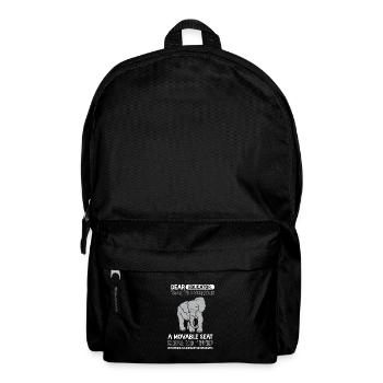 Elefant Kita Kindergarten 2023 - Rucksack - Schwarz - Vorne