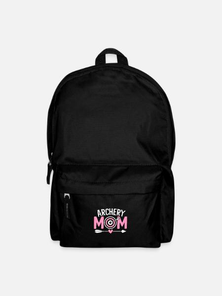 Bogenschießen Mama Compound Bogen Jagd Lustige Mama Pfeil - Rucksack - Schwarz