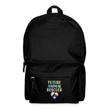 Future Animal Rescuer Tie Dye Foster Animal - Backpack - black - Front