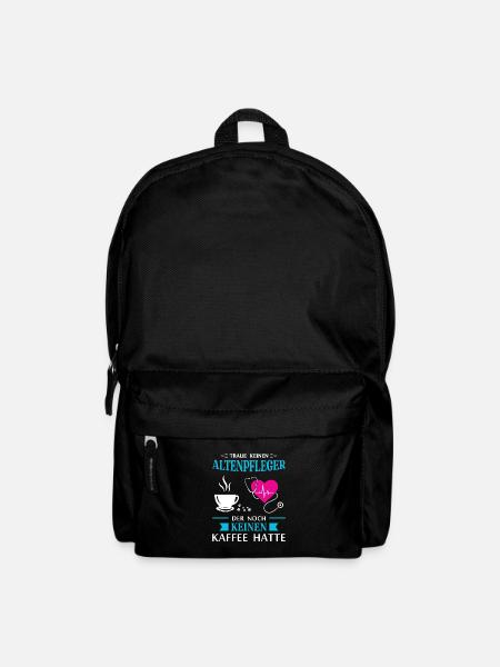 Altenpfleger Geschenk Altenpflege Pflegefachkraft - Rucksack - Schwarz