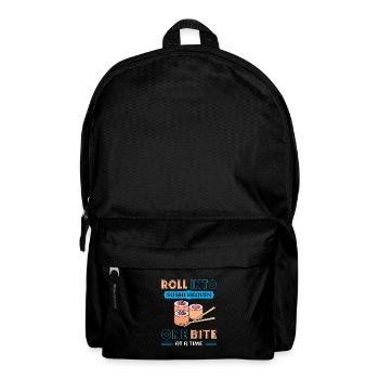Sushi Japan Essen Sushi-Mahlzeit - Rucksack - Schwarz - Vorne