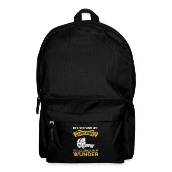 Lkw Fahrer Kraftfahrer LKW-Fahrer - Rucksack - Schwarz - Vorne
