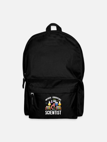 Medical Laboratory Scientist Medical Worker Funny - Backpack - black