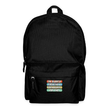 Ich erstelle im Stillen eine Tabelle für diese Daten - Rucksack - Schwarz - Vorne