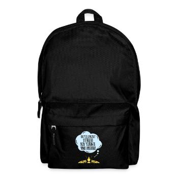 Imker Bienenzüchter Spruch Bienenliebhaber Imkerei - Rucksack - Schwarz - Vorne