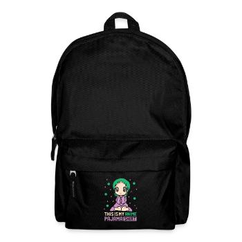 Anime Manga Otaku Kawaii Japan Cosplay Comic - Rucksack - Schwarz - Vorne