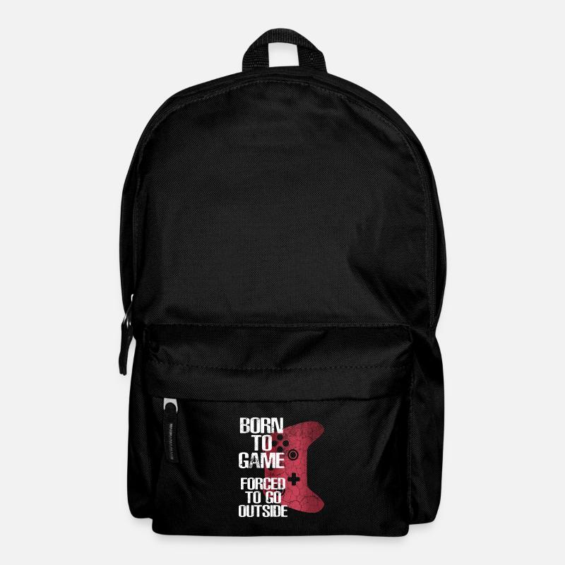 Lustiges Gamer-Zitat Gaming Videospiele Geschenk - Rucksack - Schwarz