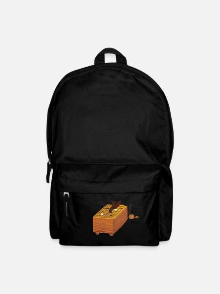 Schnüffeln der dritten Zeile - Rucksack - Schwarz
