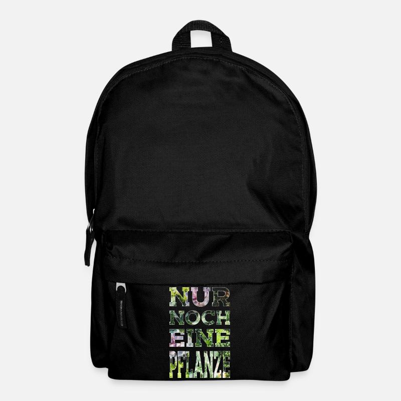 GARTEN ZIMMERPLANZE NUR NOCH EINE PFLANZE - Rucksack - Schwarz
