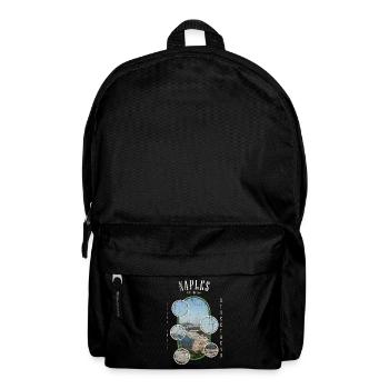 Naples Naples Italy City Skyline Holiday Love - Backpack - black - Front