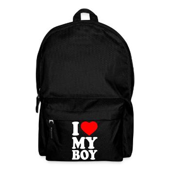 I love my boy - Backpack - black - Front