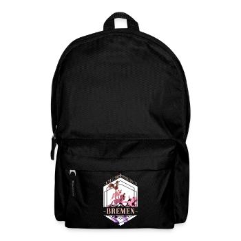 Brême Allemagne City Skyline Vintage Retro - Sac à dos - noir - Devant