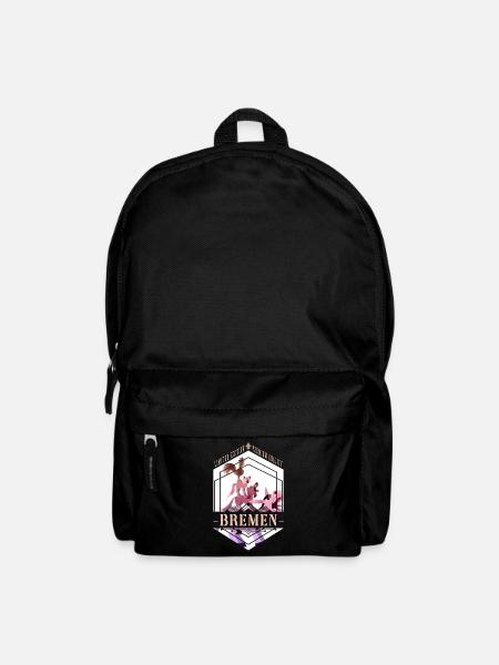 Bremen Deutschland Stadt Skyline Vintage Retro - Rucksack - Schwarz